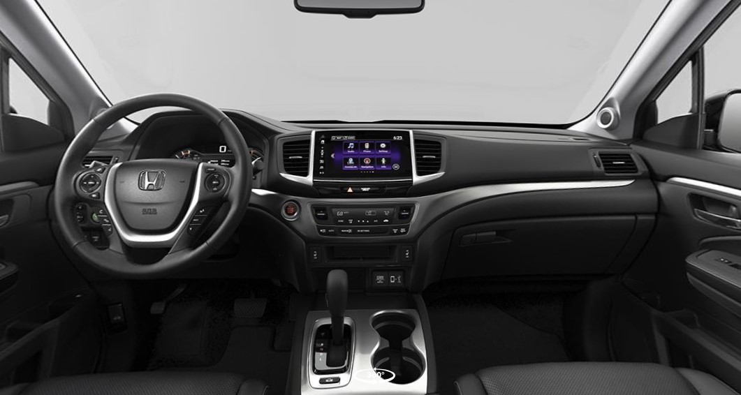 2019 Honda Ridgeline RTL-T Dashboard Interior Picture